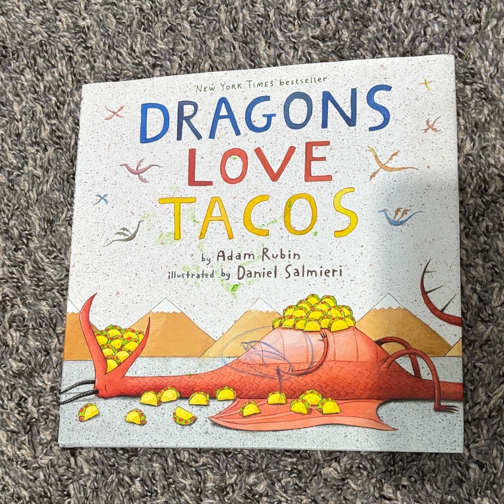 Dragons Love Tacos Children's Book